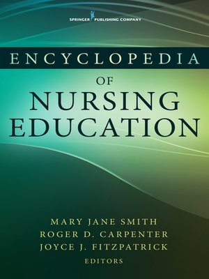 cover image of Encyclopedia of Nursing Education